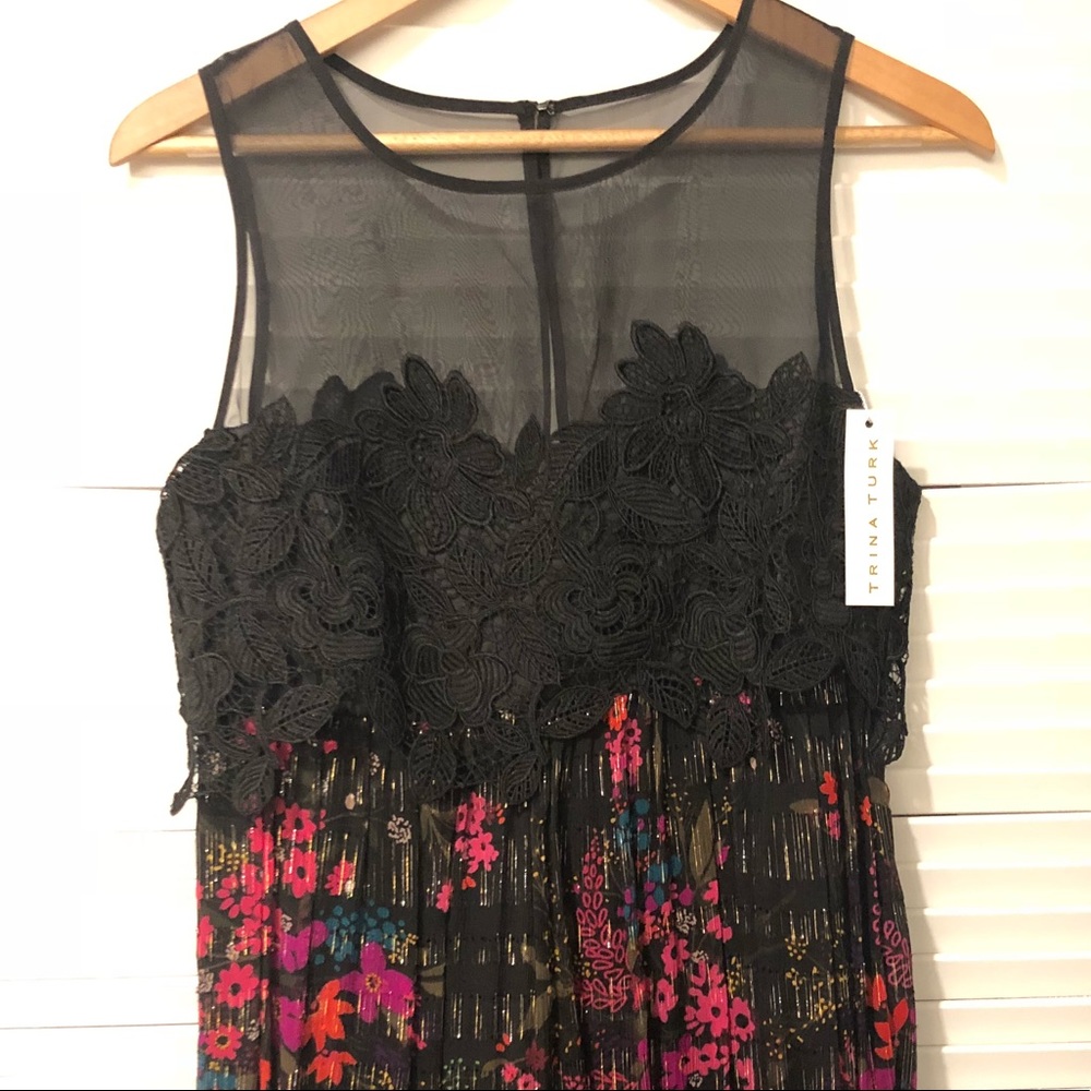 Trina Turk floor length dress.